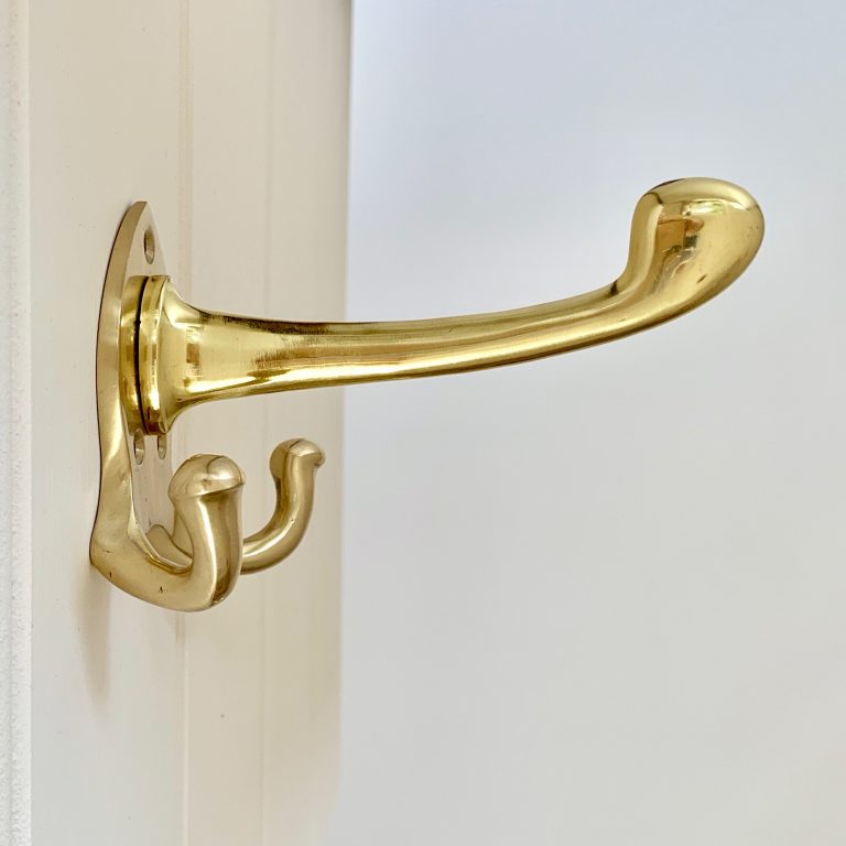 Imperial Art Nouveau Coat Hook - Period Home Fittings