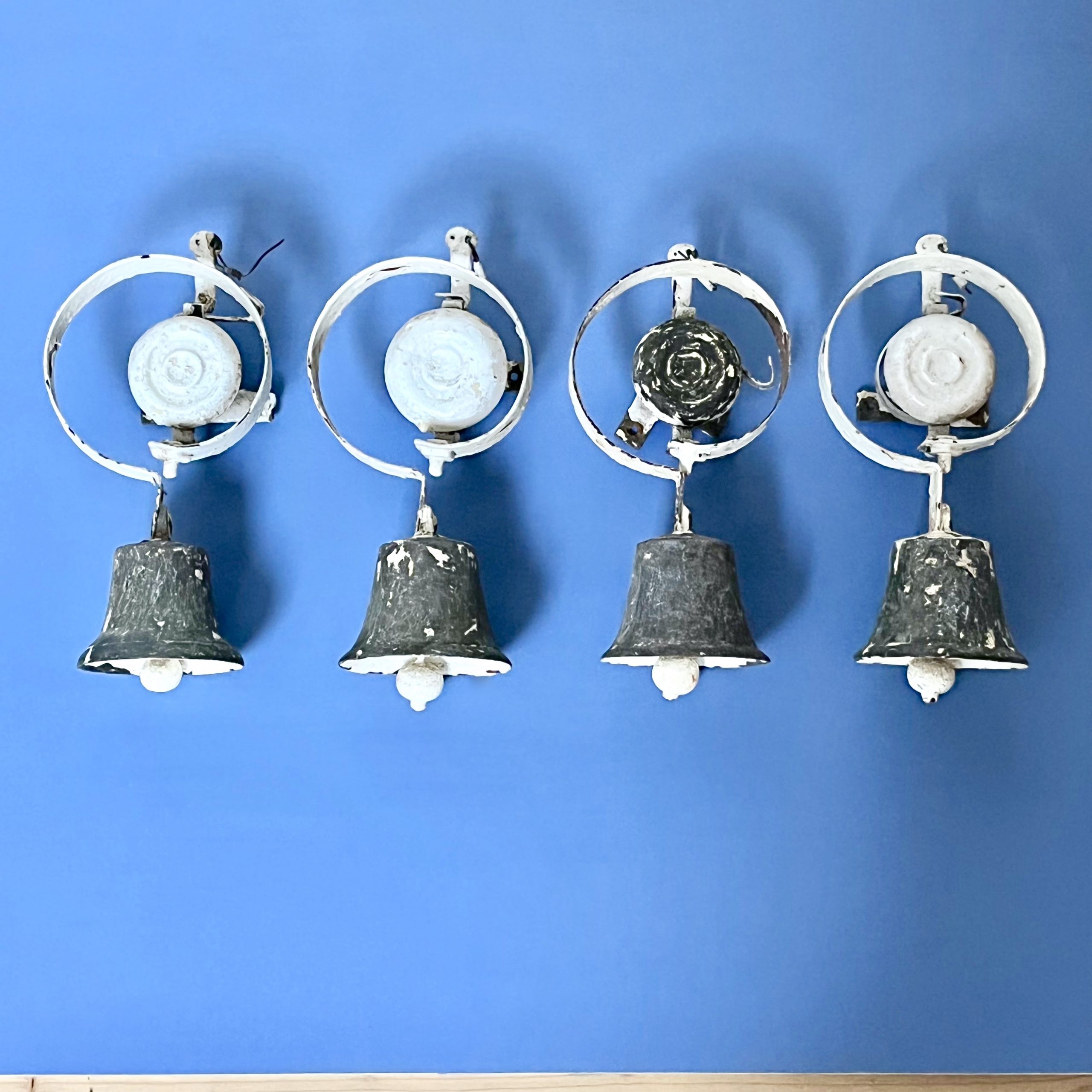 Set of 4 Reclaimed Servants Butler Bells - Period Home Fittings